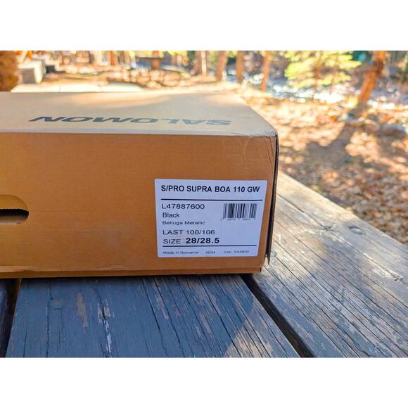 LIKE NEW 2026 Salomon Supra BOA 110 GW Ski Boots | Size 28.5 | Used 1 Day! - Picture 4 of 11